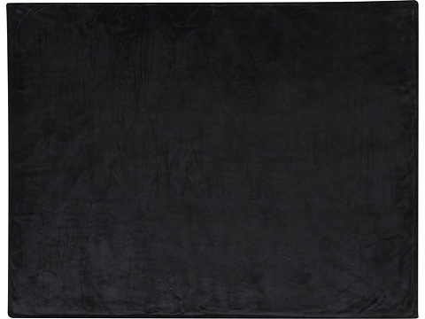 Эшн одеяло из переработанного шерпа GRS, черный - рис 2.
