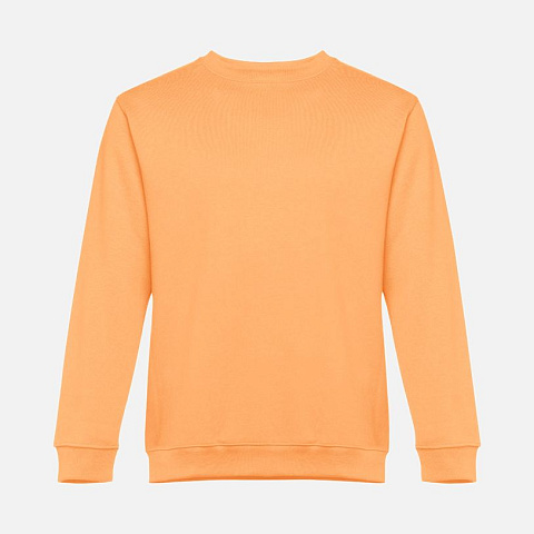 Свитшот унисекс Delta, светло-оранжевый