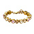 Браслет ELAINE SG GOLDEN Dyrberg Kern 440128 - миниатюра
