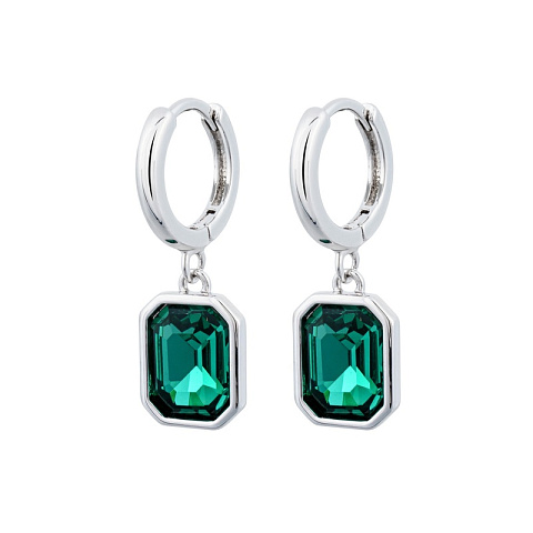 Серьги EMERALD Fiore Luna *ACE29031-04