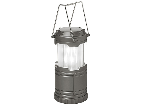 Туристический фонарь с эффектом пламени Beacon, серый - рис 9.