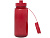 Спортивная бутылка Ryder из переработанного ПЭТ-пластика объемом 900 мл с многофункциональной крышкой, сертифицированная RCS - Красный - миниатюра - рис 4.