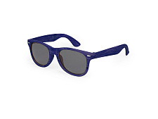 Солнцезащитные очки DAX с эффектом под дерево, темно-синий