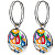 Серьги Fiore Luna AE03600-2 - миниатюра - рис 2.