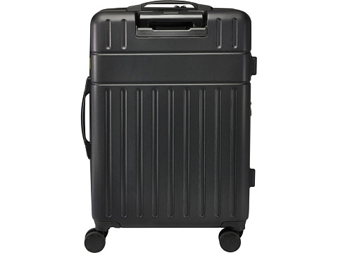 Ровер чемодан на колесах из материалов, переработанных согласно стандарту GRS, объемом 70 л,черный - рис 3.