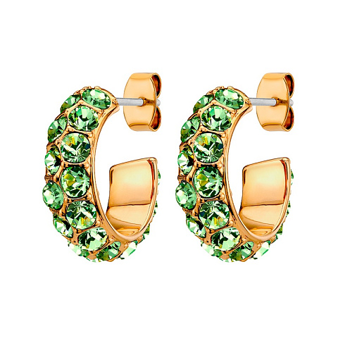 Серьги HEIDI SG LIGHT GREEN