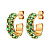 Серьги HEIDI SG LIGHT GREEN - миниатюра