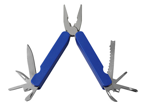 Мультитул-пассатижи Рэйн 10-в-1, синий