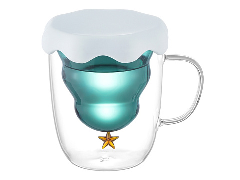 Кружка с двойными стенками с елочкой внутри Winter Wonderland - рис 2.