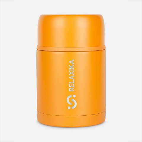Термос для еды Relaxika 700, желтый - рис 2.