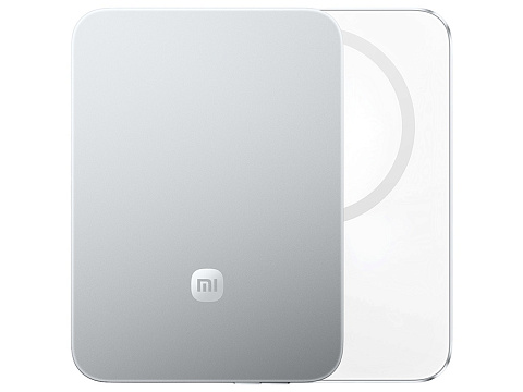 Внешний аккумулятор Xiaomi UltraThin Magnetic Power Bank 5000 15W GL Glacier Silver - рис 3.