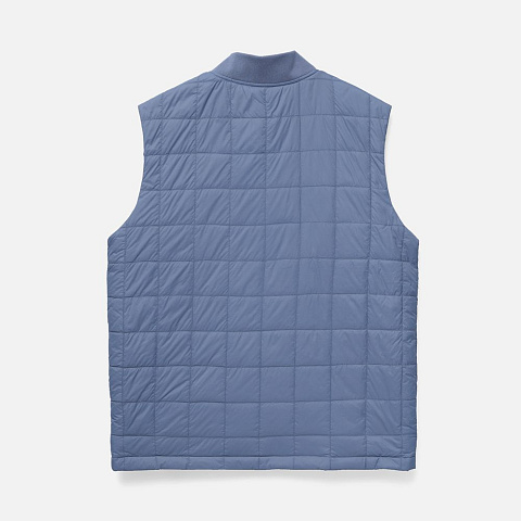 Жилет унисекс Warmbridge, синий (джинс) - рис 3.