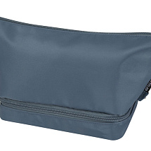 Trip Aware™ дорожная косметичка из переработанного материала 6 л, серо-синий