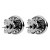 Серьги ALECIA SS CRYSTAL Dyrberg Kern 350887 - миниатюра - рис 4.