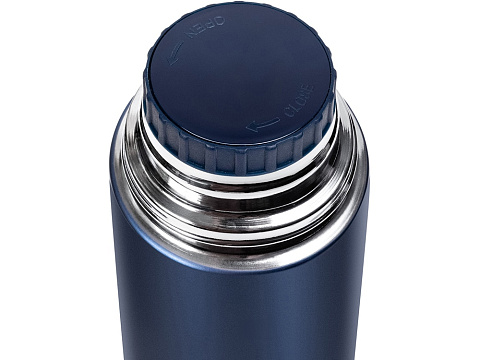 Термос Relaxika 101 (0,75 литра), темно-синий (без лого) - рис 4.