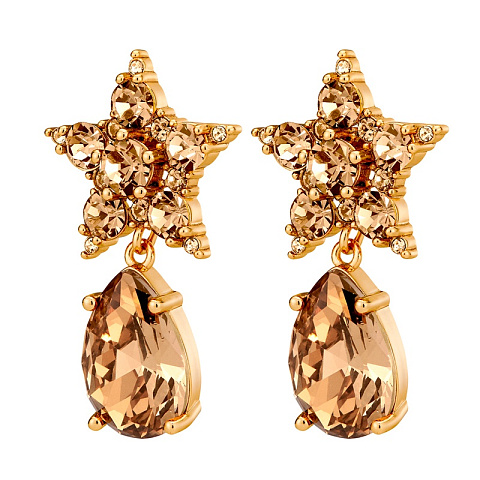 Серьги HYDRA SG GOLDEN Dyrberg Kern 450033