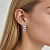Серьги CURRA SS CRYSTAL Dyrberg Kern 480086 - миниатюра - рис 3.