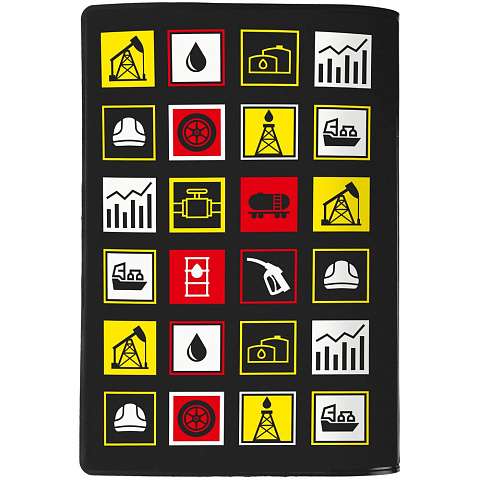 Обложка для паспорта Industry, ver.2, нефть и газ - рис 3.