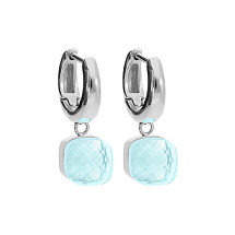 Серьги FIRENZE (S) Aquamarine Qudo 107000/20-6002