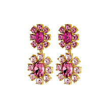Серьги LINA SG ROSE/PINK Dyrberg Kern *440060