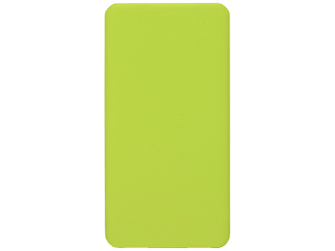 Портативное зарядное устройство Reserve с USB Type-C, 5000 mAh, зеленое яблоко - рис 2.