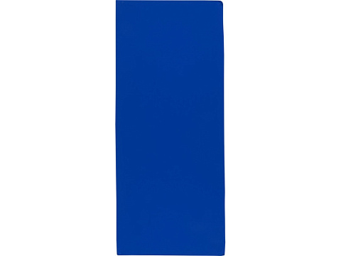 Lucas спортивное полотенце из переработанного полиэстера 30х80 см - Ярко-синий - рис 3.