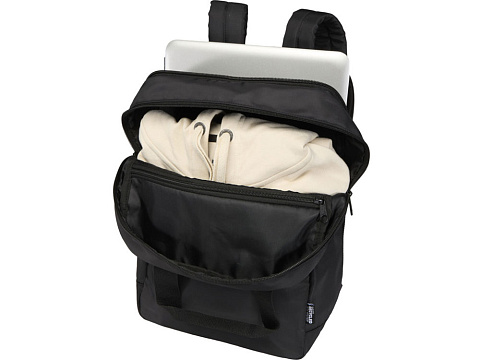 Трип 14 Эви рюкзак для ноутбука из переработанного материала объемом 9 л, черный - рис 5.