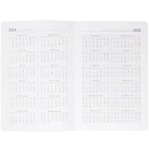 Ежедневник Flexpen Color, датированный, синий - рис 9.