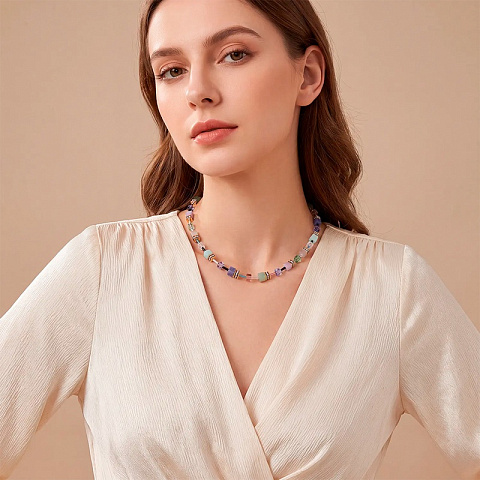 Колье Multicolour Pastell Romantic - рис 2.