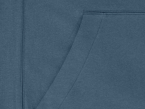 Худи унисекс Лагуна, серо-синий - рис 5.