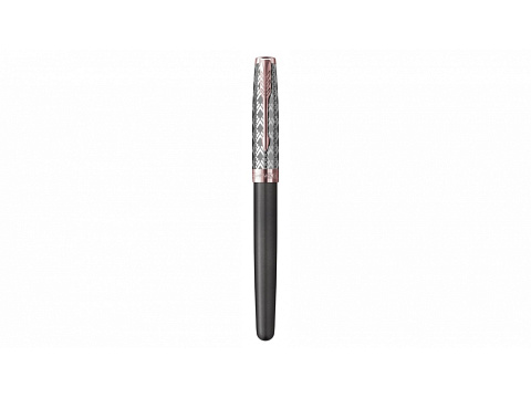 Ручка-роллер Parker Sonnet Premium Refresh GREY GT, стержень: F, цвет чернил: black, в подарочной упаковке - рис 4.