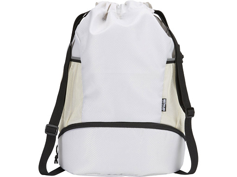 Nomad спортивная сумка из переработанного материала GRS с завязками и нижним отделением на 18 л, бежевый - рис 2.
