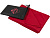 Lucas спортивное полотенце из переработанного полиэстера 50х100 см - Красный - миниатюра - рис 6.