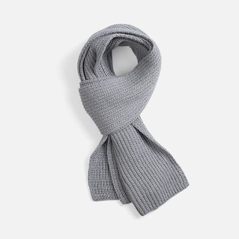 Набор Nordkyn Full Set с шарфом, светло-серый меланж - рис 5.