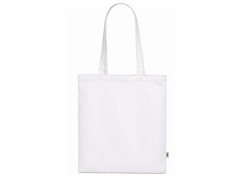 Сумка Кэррими 180 из хлопка, 180 г/м2, белый - рис 2.