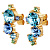 Серьги CURRA SG AQUA - миниатюра - рис 4.