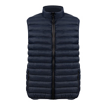 Стеганый жилет Uniqloud, темно-синий