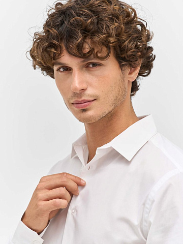 Рубашка мужская Bailey, голубая - рис 8.