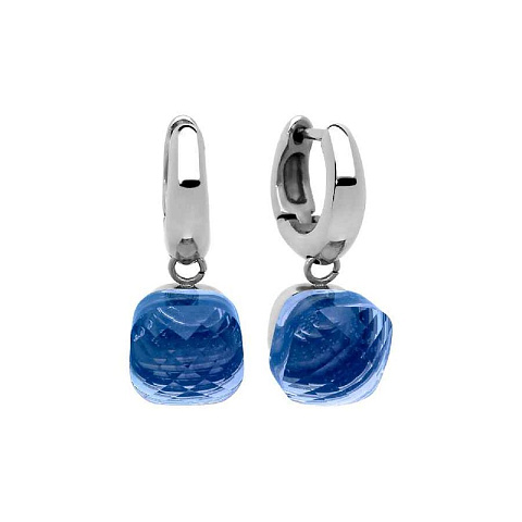 Серьги Firenze light sapphire Qudo 300186 BL/S