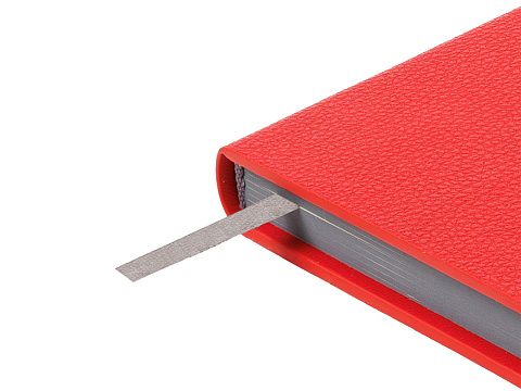 Ежедневник недатированный с магнитным клапаном А5 Venezia, красный - рис 4.