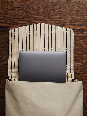 Рюкзак Bosler, бежевый - рис 7.