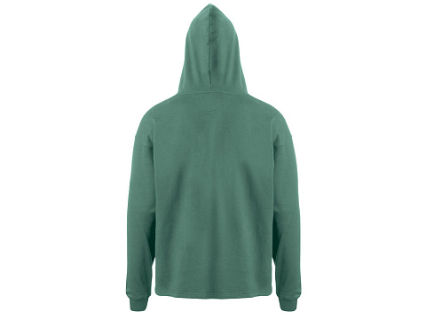 Худи оверсайз Alpha.01 унисекс, пыльный бирюзовый - рис 2.