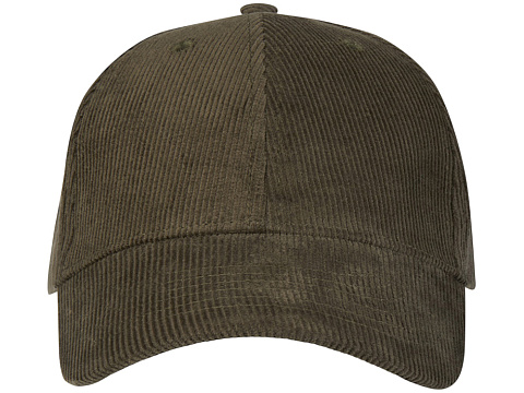 Hutton 6-панельная бейсболка из переработанного хлопка - Зеленый лесной - рис 2.