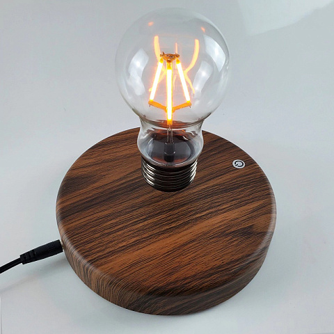 Левитирующая лампочка на круглой платформе - рис 12.