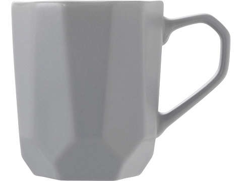 Кружка с гранями Amery, 310мл, серый матовый - рис 4.