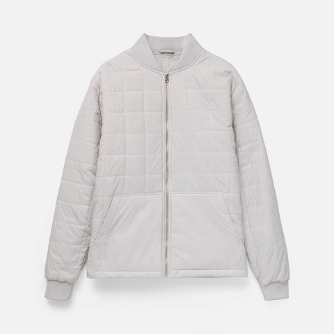 Куртка унисекс Warmbridge, светло-серая - рис 2.