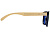 Солнцезащитные очки Tan с бамбуковыми дужками - Желтый - миниатюра - рис 4.