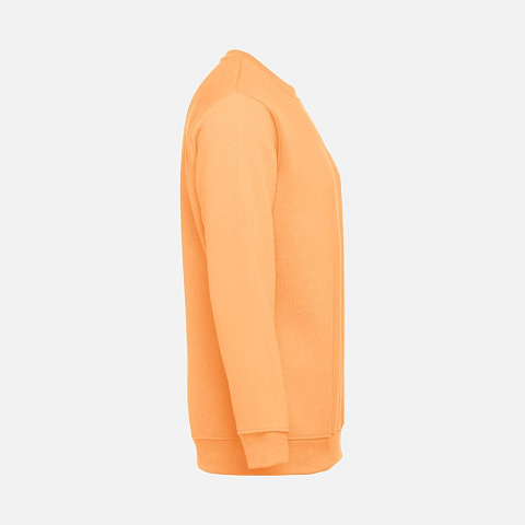 Свитшот унисекс Delta, светло-оранжевый - рис 4.