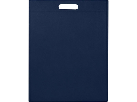 Экосил эко-сумка из нетканого материала из переработанных материалов по стандарту GRS объемом 5 л, темно-синий - рис 3.