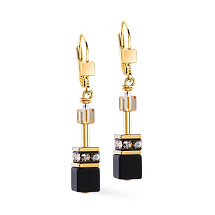 Серьги Black-Gold Coeur de Lion 4018/20-1316